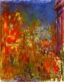 Leicester Square dans la nuit Claude Monet